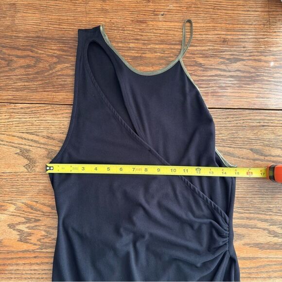 Free People Toast to the Cutout Bodycon Mini Dress Stretch Black Women’s Size M - Picture 5 of 10